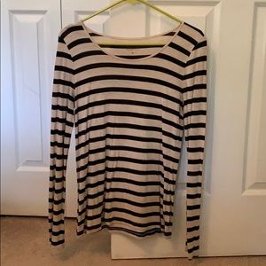 Basic Striped Long Sleeve Tee